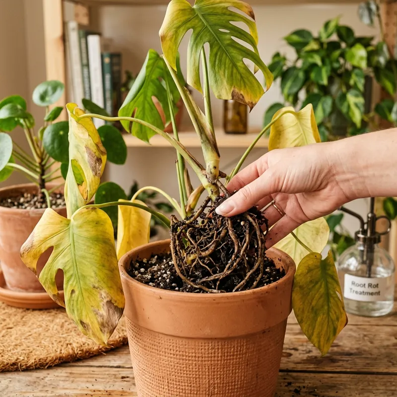 Guide de sauvetage contre la pourriture des racines : Comment sauver une plante trop arrosée